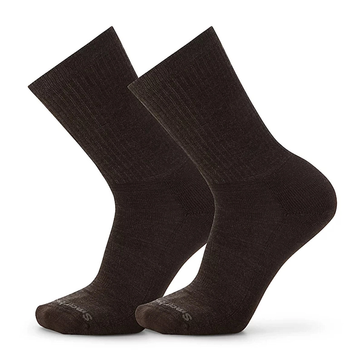 Men's Everyday Solid Rib Crew Socks 2 Pack