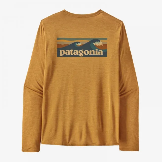 Men's Long-Sleeved Capilene Cool Daily Graphic Shirt - Waters