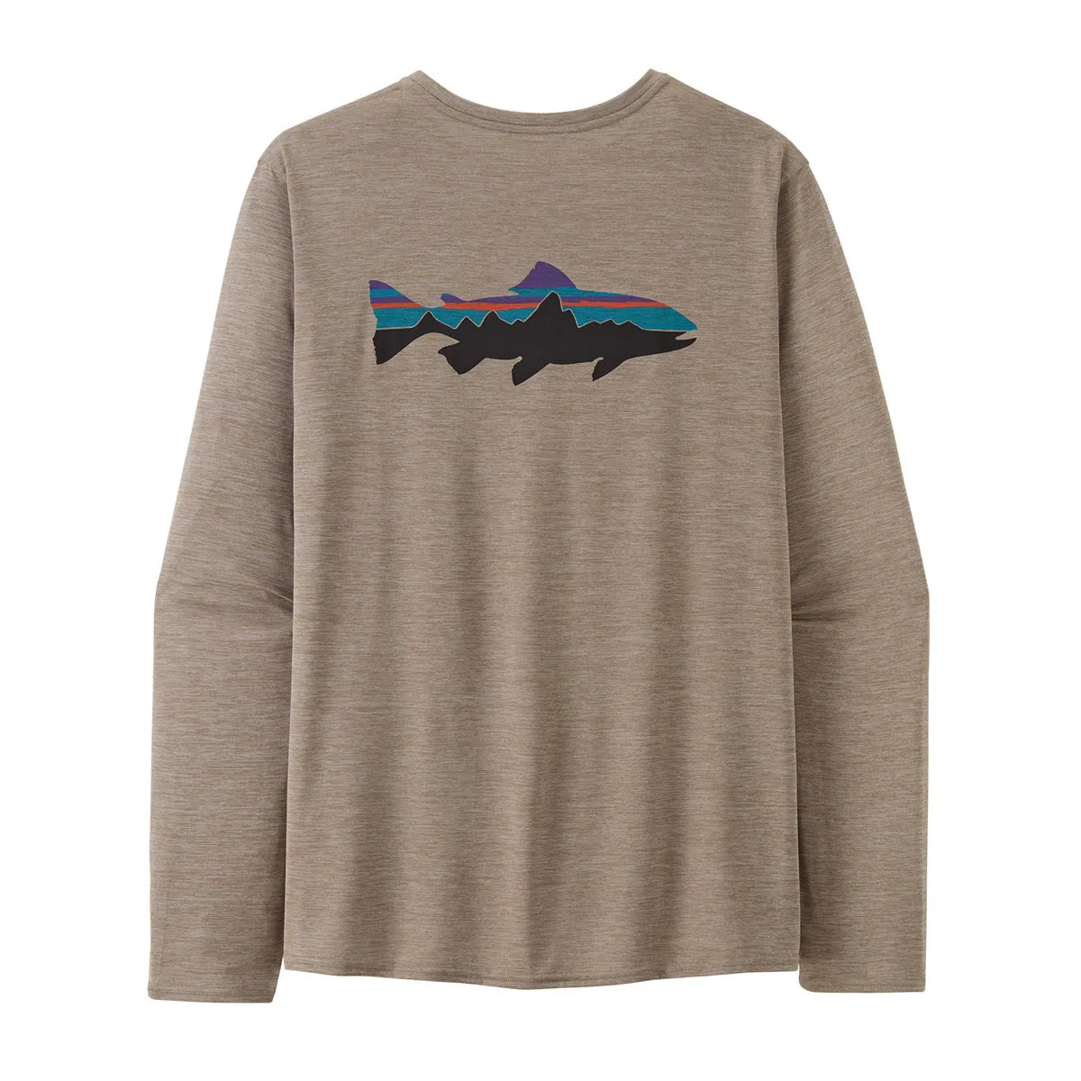 Men's Long-Sleeved Capilene Cool Daily Graphic Shirt - Waters