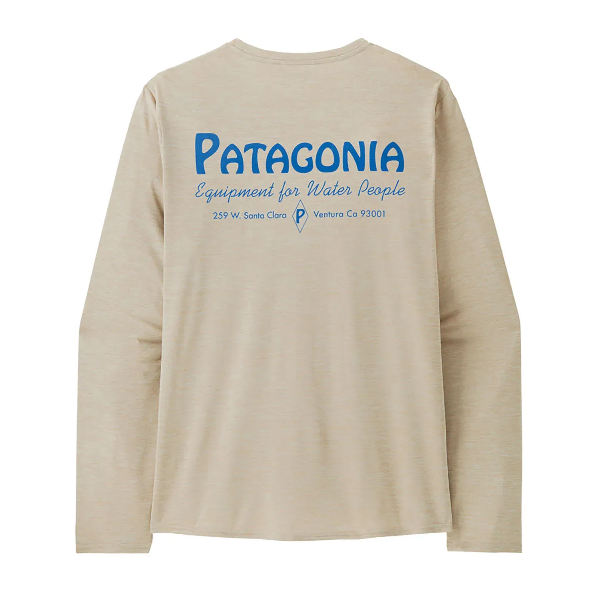 Men's Long-Sleeved Capilene Cool Daily Graphic Shirt - Waters