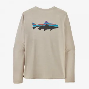 Men's Long-Sleeved Capilene Cool Daily Graphic Shirt - Waters