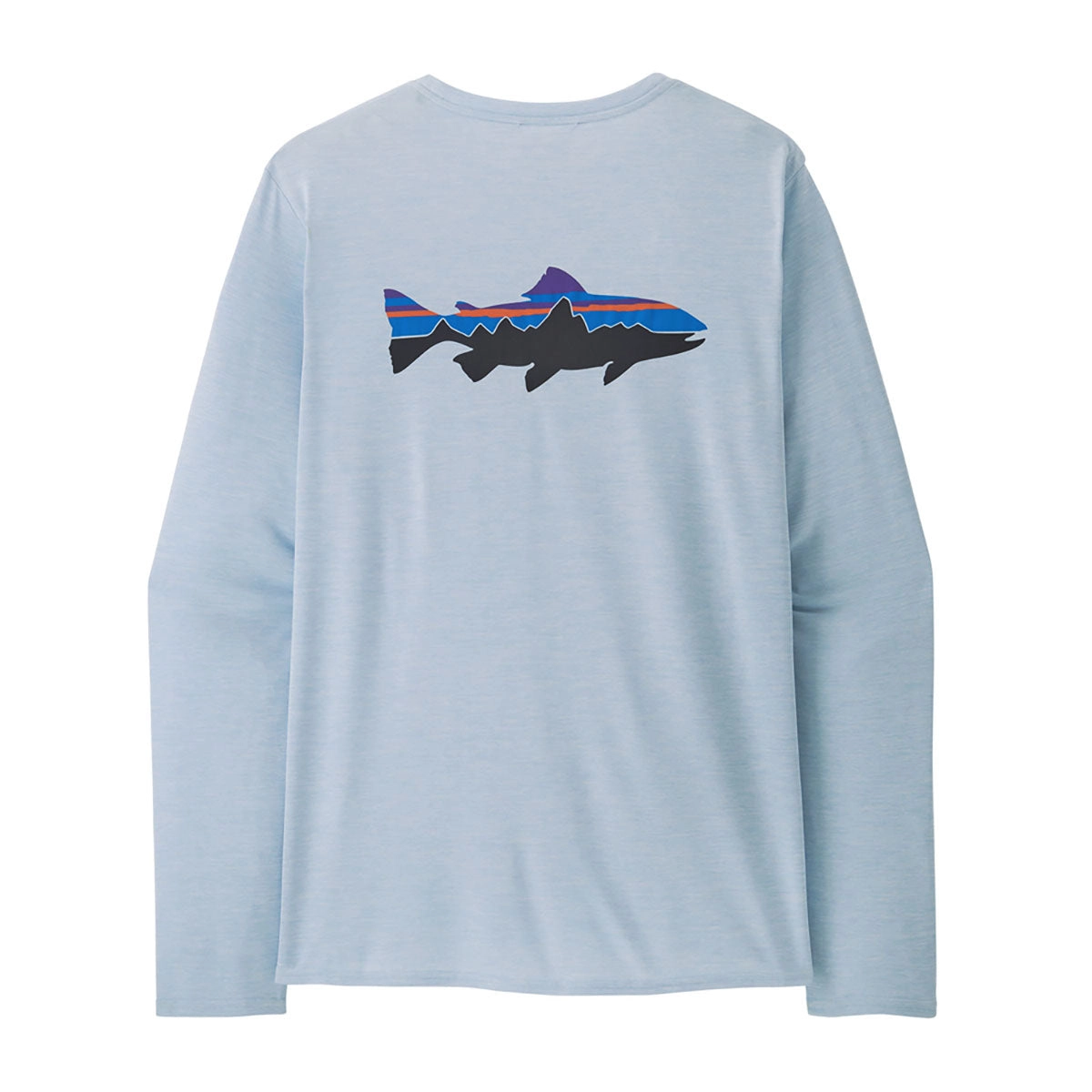 Men's Long-Sleeved Capilene Cool Daily Graphic Shirt - Waters