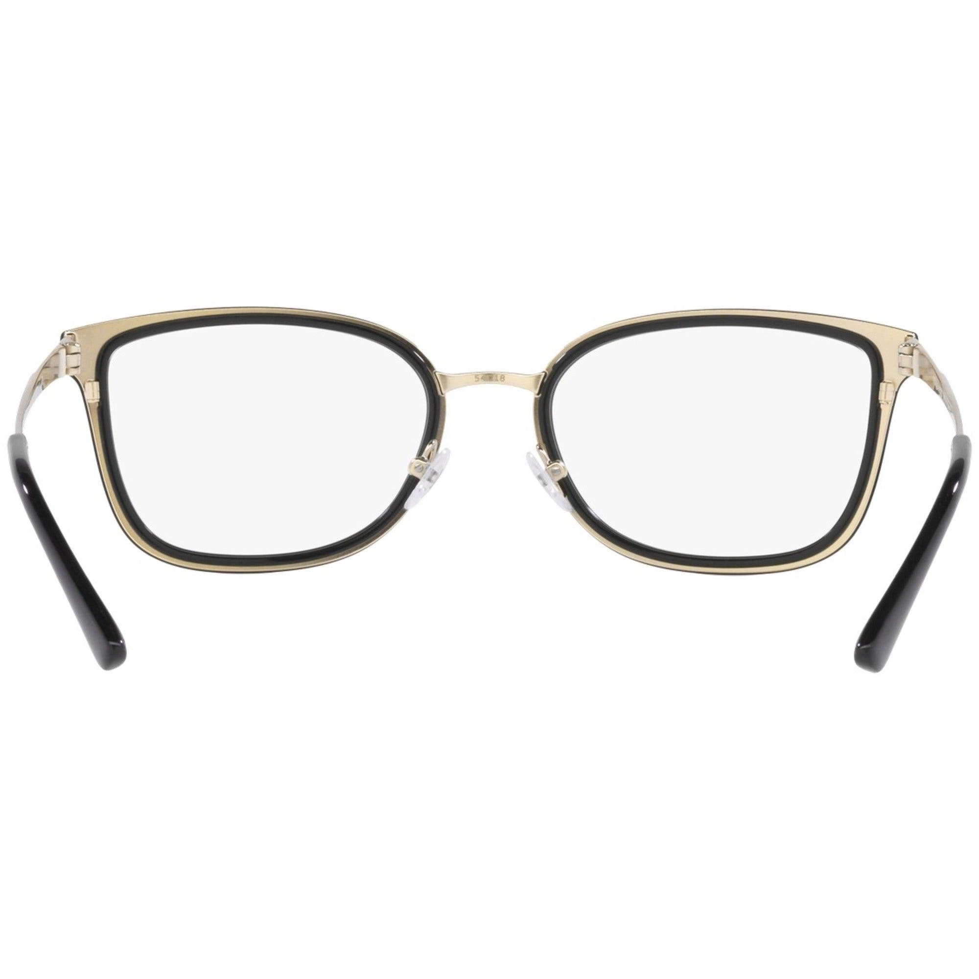 Michael Kors Women's Eyeglasses - Clear Metal Cat Eye Frame Demo Lens | 3061 1014