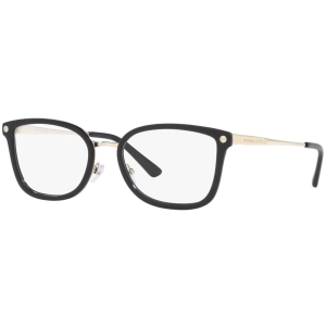 Michael Kors Women's Eyeglasses - Clear Metal Cat Eye Frame Demo Lens | 3061 1014