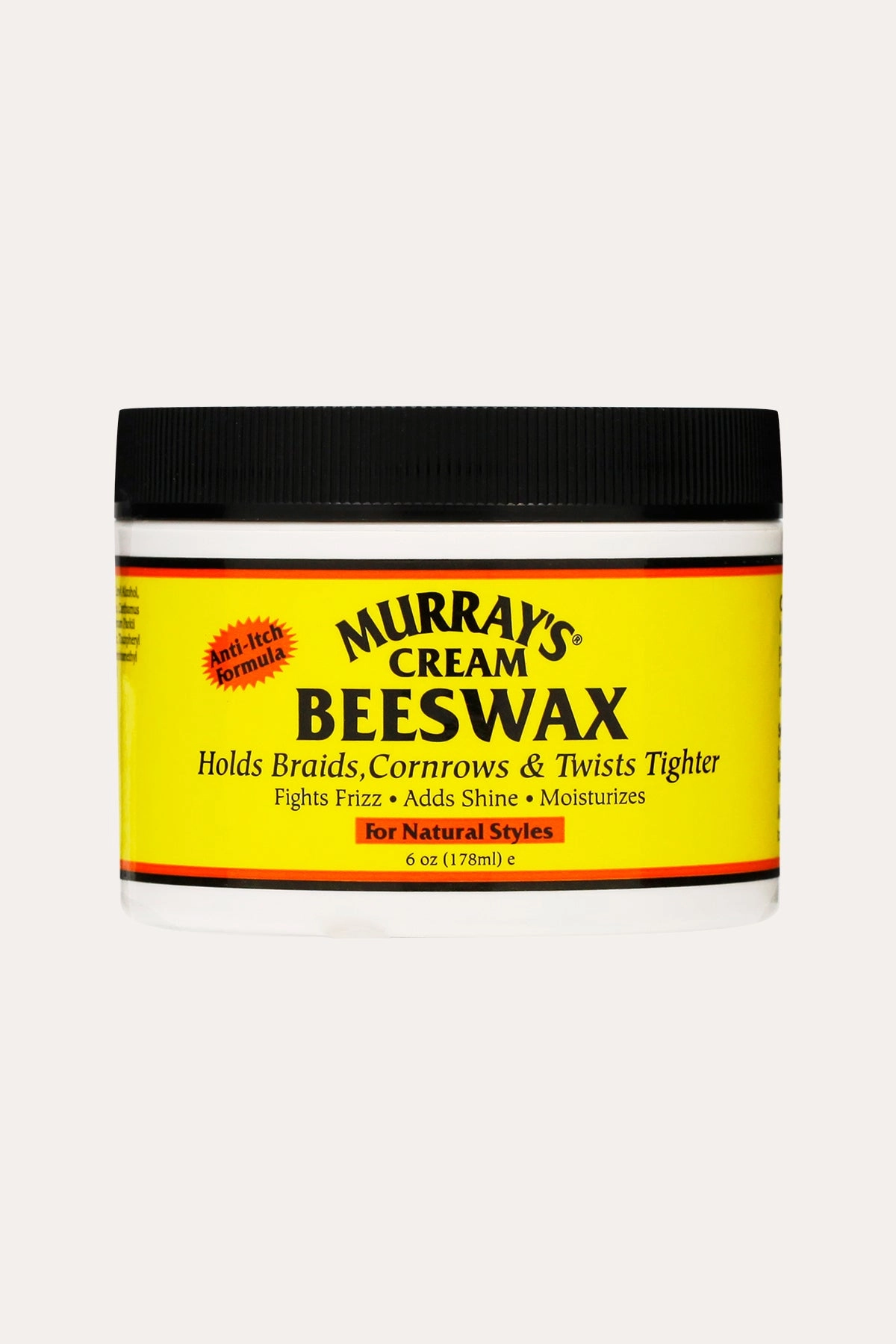 MURRAY'S CREAM BEESWAX FOR NATURAL STYLES 6oz