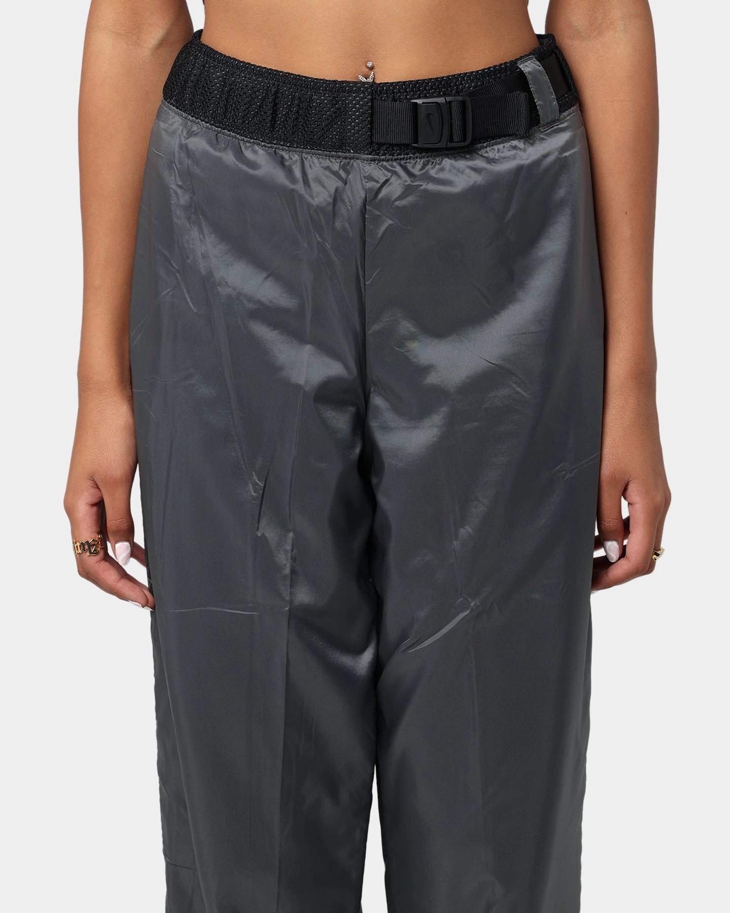 Nike Womens NSW Tech Pants Black/Iron Grey