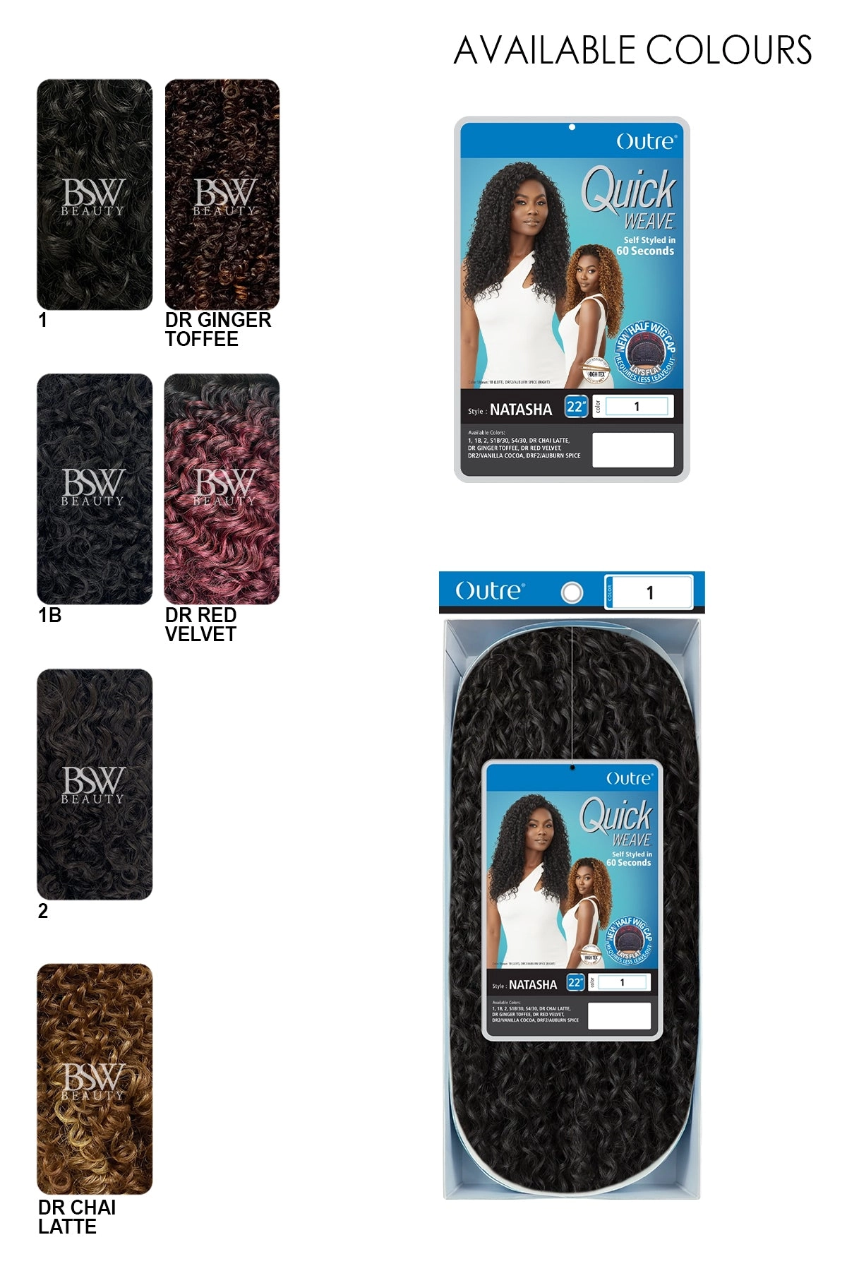 OUTRE QUICK WEAVE - NATASHA