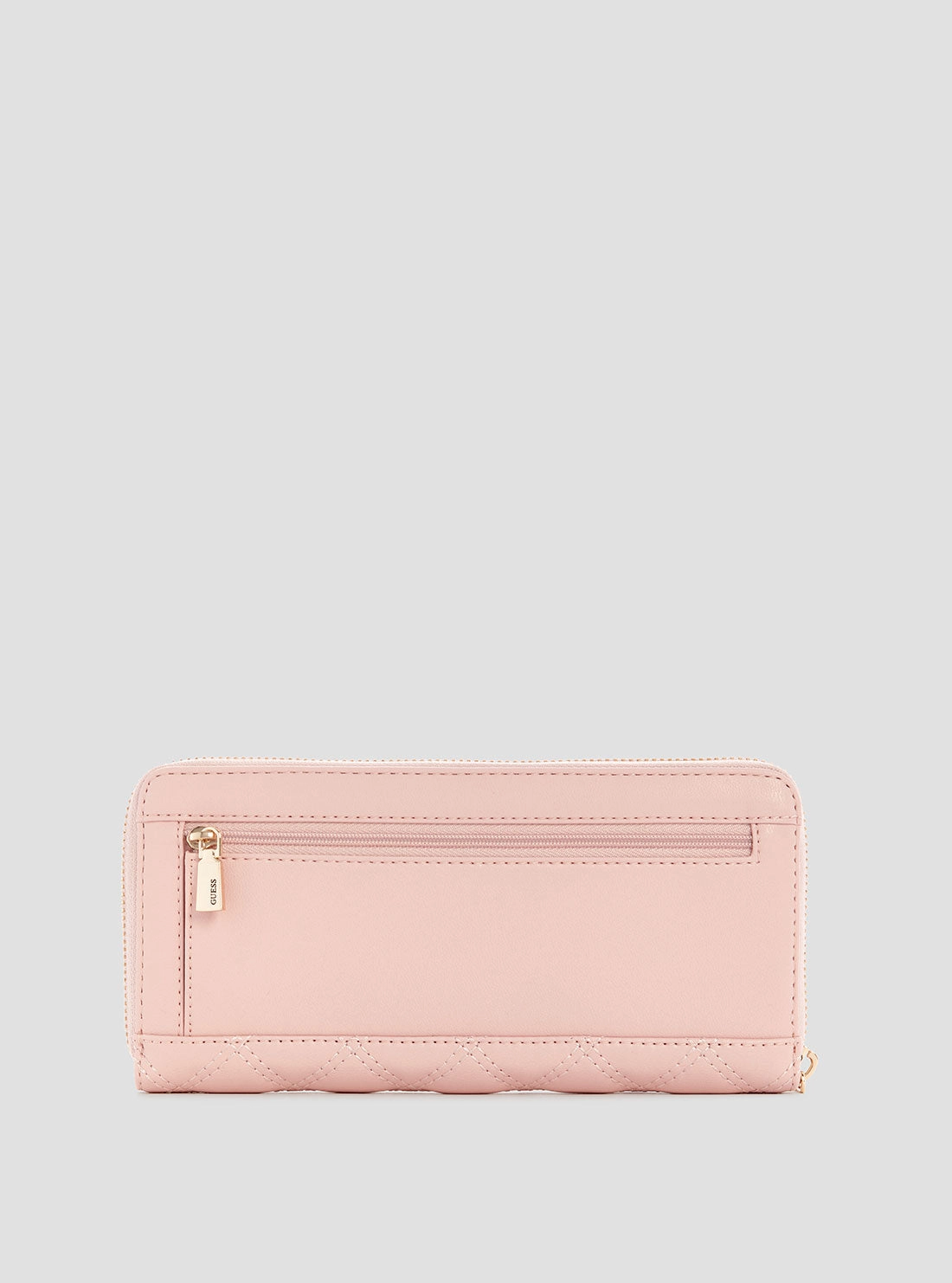 Pink Giully Large Zip Around Wallet