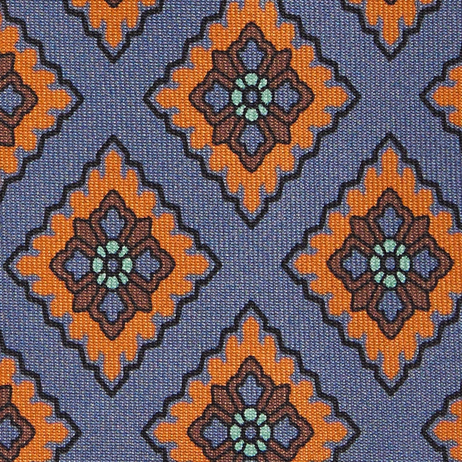 POWDER BLUW HERITAGE COLLECTION SILK TIE