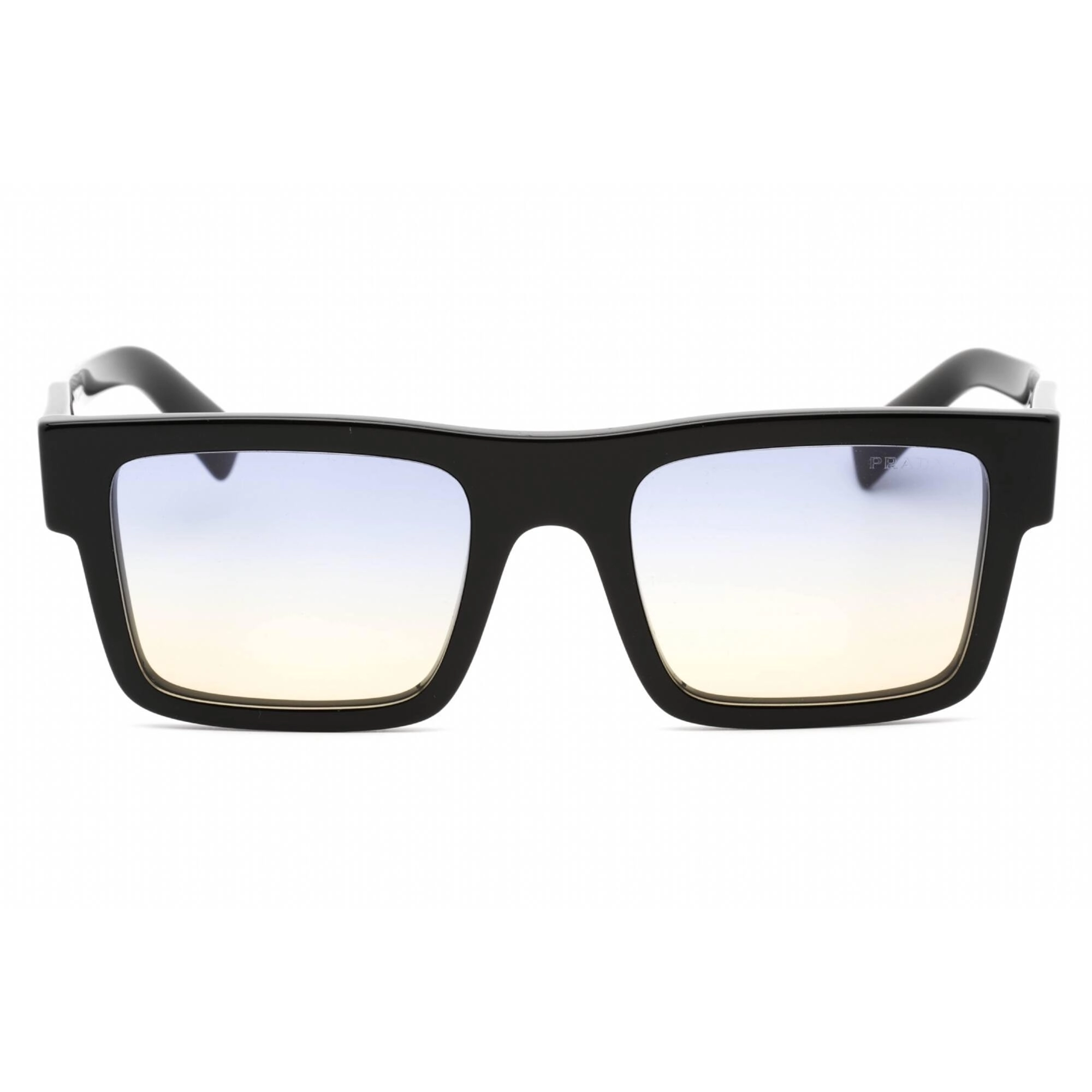 Prada Women's Sunglasses - Black Plastic Rectangular Shape Frame | 0PR 19WS 1AB06Z