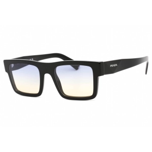 Prada Women's Sunglasses - Black Plastic Rectangular Shape Frame | 0PR 19WS 1AB06Z
