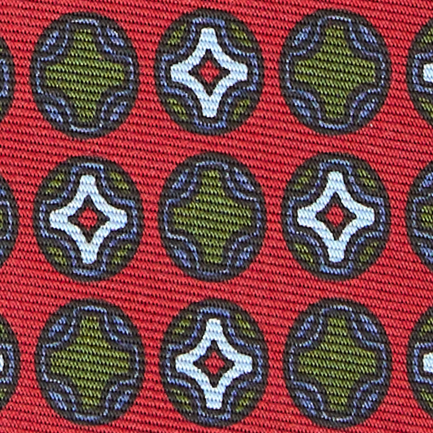 RED SILK TIE