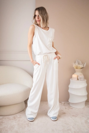 Ribby Ray Cream - Broek