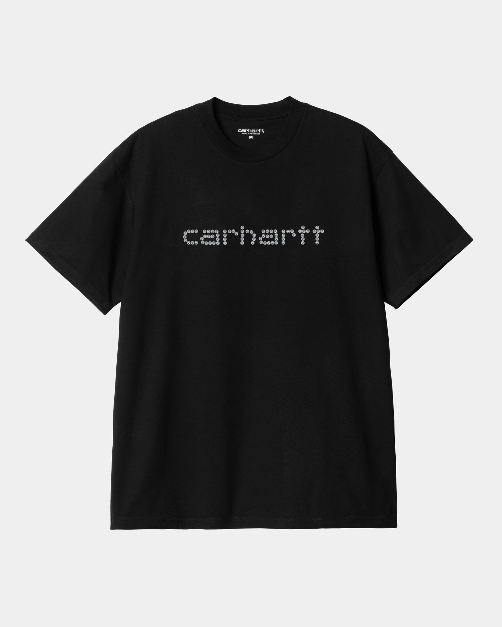 Rivet Script T-Shirt | Black