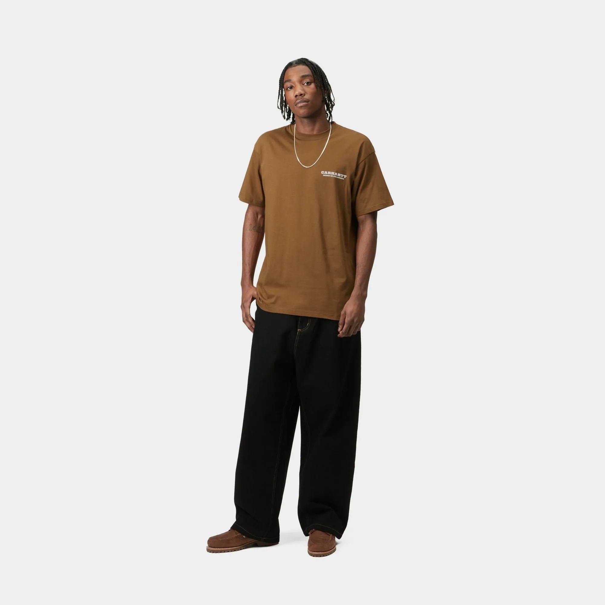 Runaway T-Shirt | Hamilton Brown / White