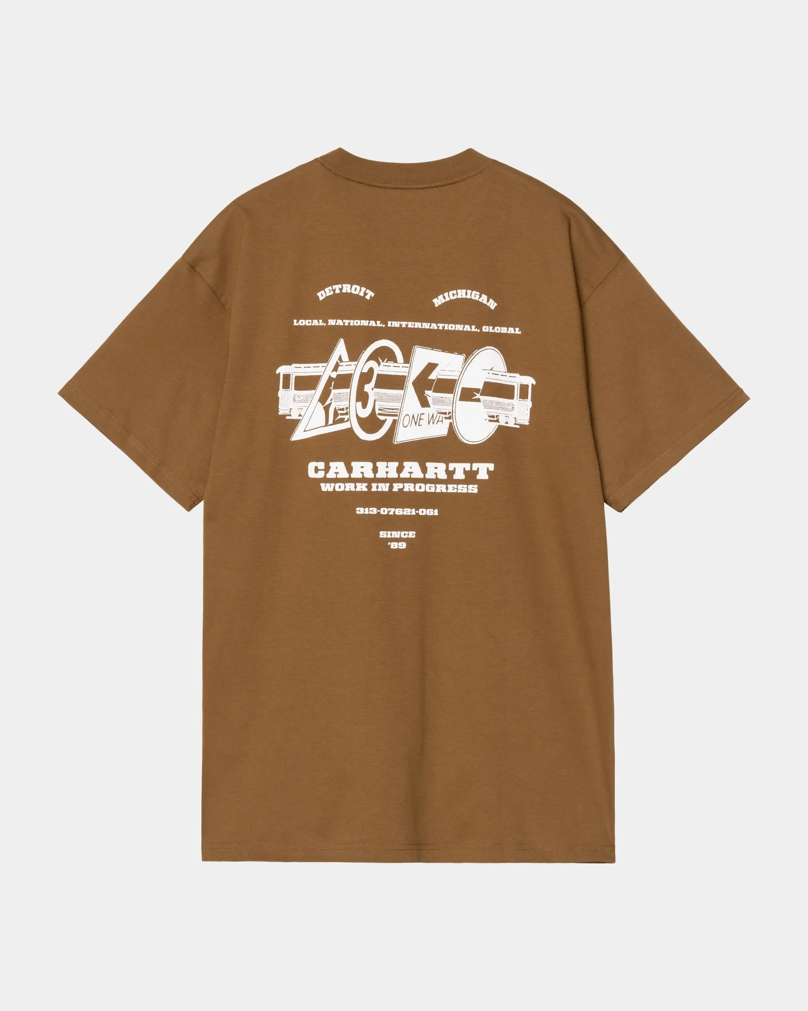 Runaway T-Shirt | Hamilton Brown / White