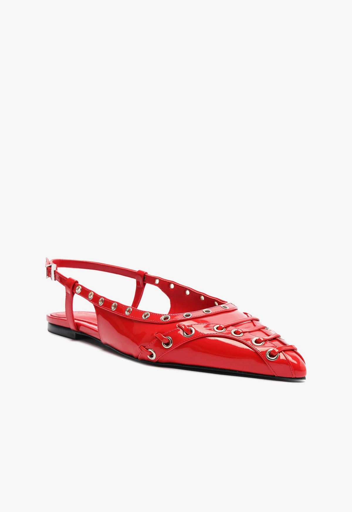 Ruth Patent Leather Flat
