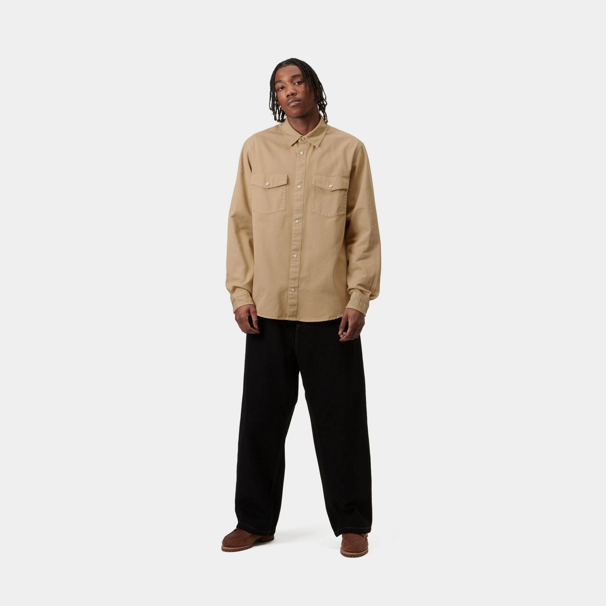 Santa Fe Shirt | Dusty Hamilton Brown