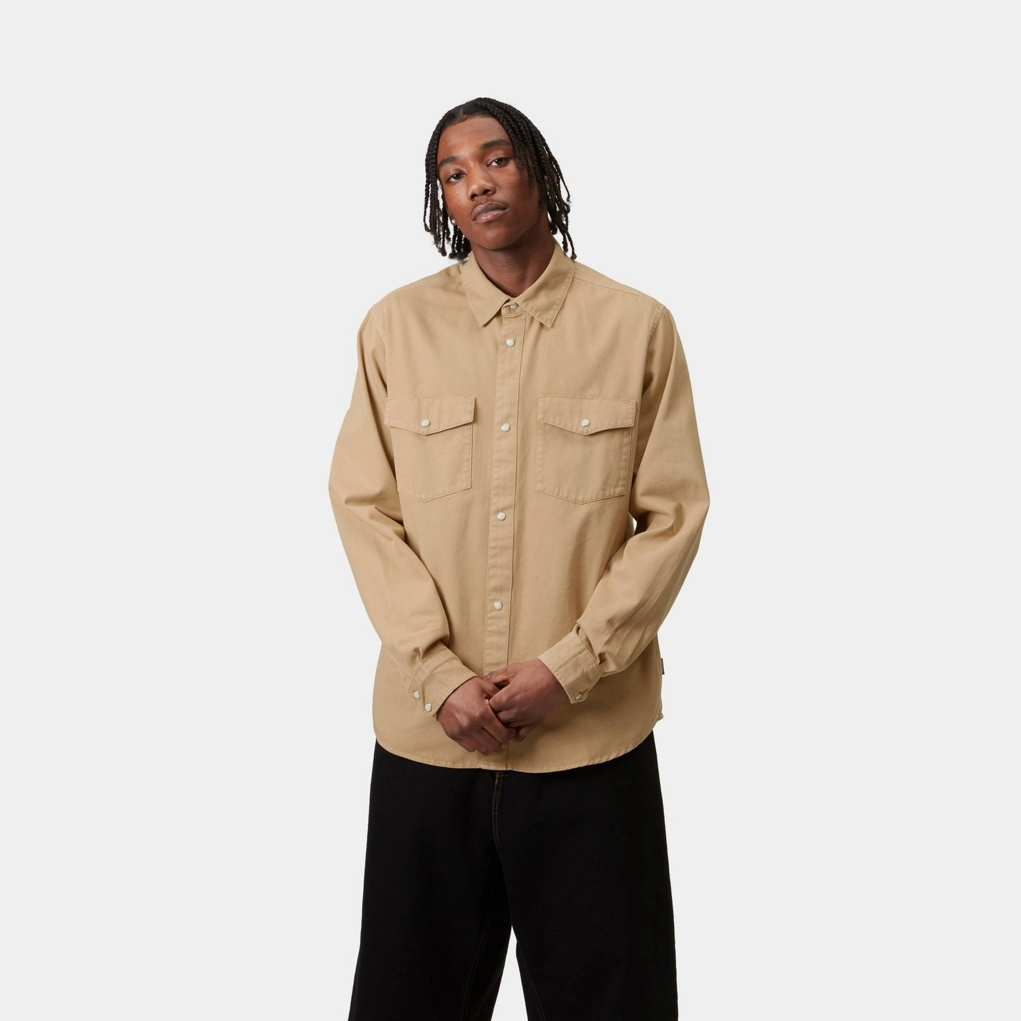 Santa Fe Shirt | Dusty Hamilton Brown