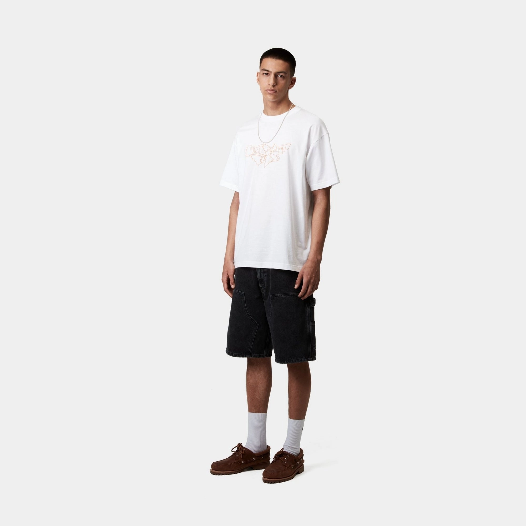 Screwed Up Script T-Shirt | White