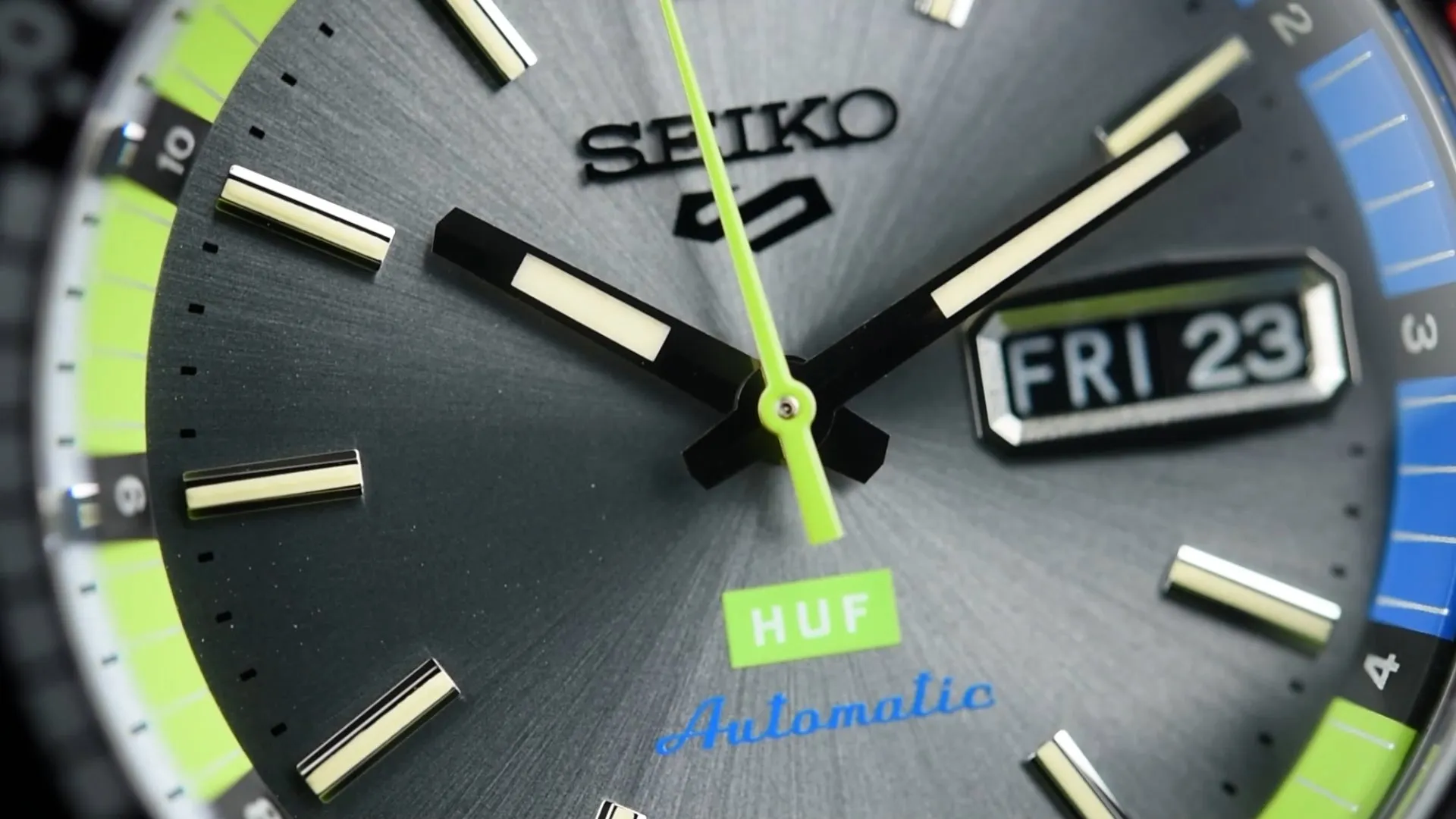 Seiko 5 Sports SRPL33K1 HUF Limited Edition (Pre-owned)