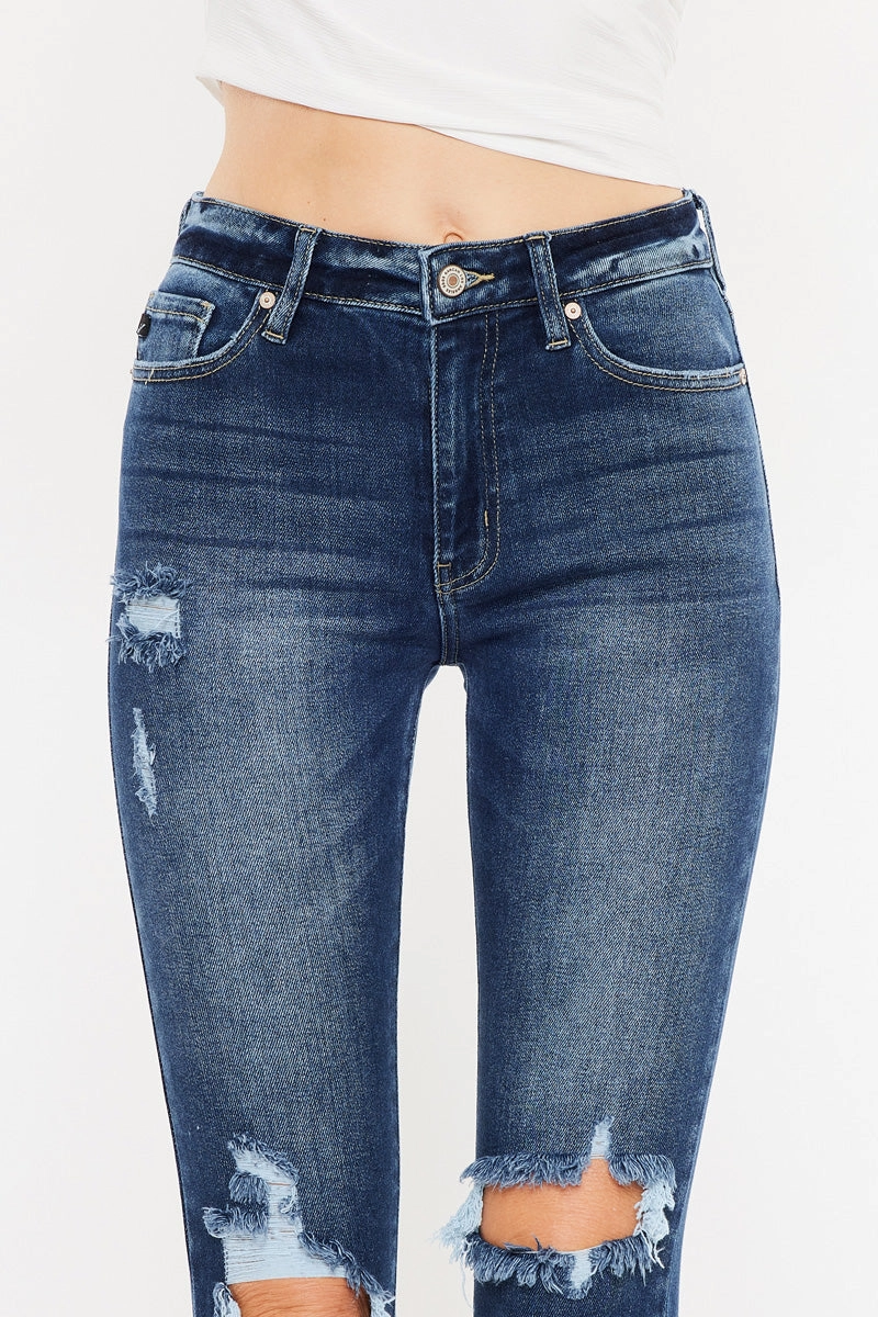 Serena High Rise Ankle Skinny Jeans