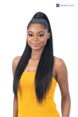 SHAKE N GO ORGANIQUE PONY PRO WEAVE PONYTAIL - SLEEK STRAIGHT WEAVE