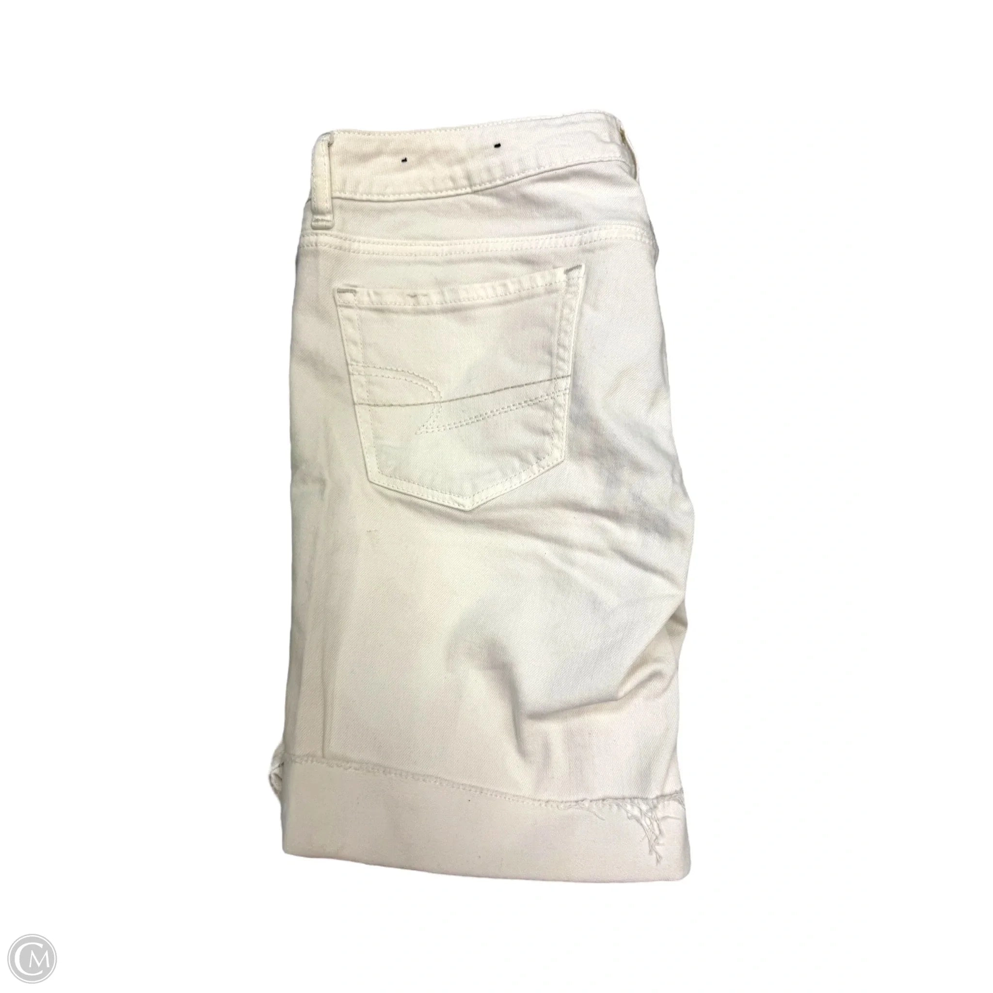 Shorts By American Eagle In White Denim, Size: 12