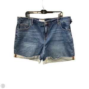 Shorts By Lane Bryant In Blue Denim, Size: 18