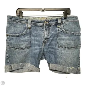 Shorts By Levis In Blue Denim, Size: 16