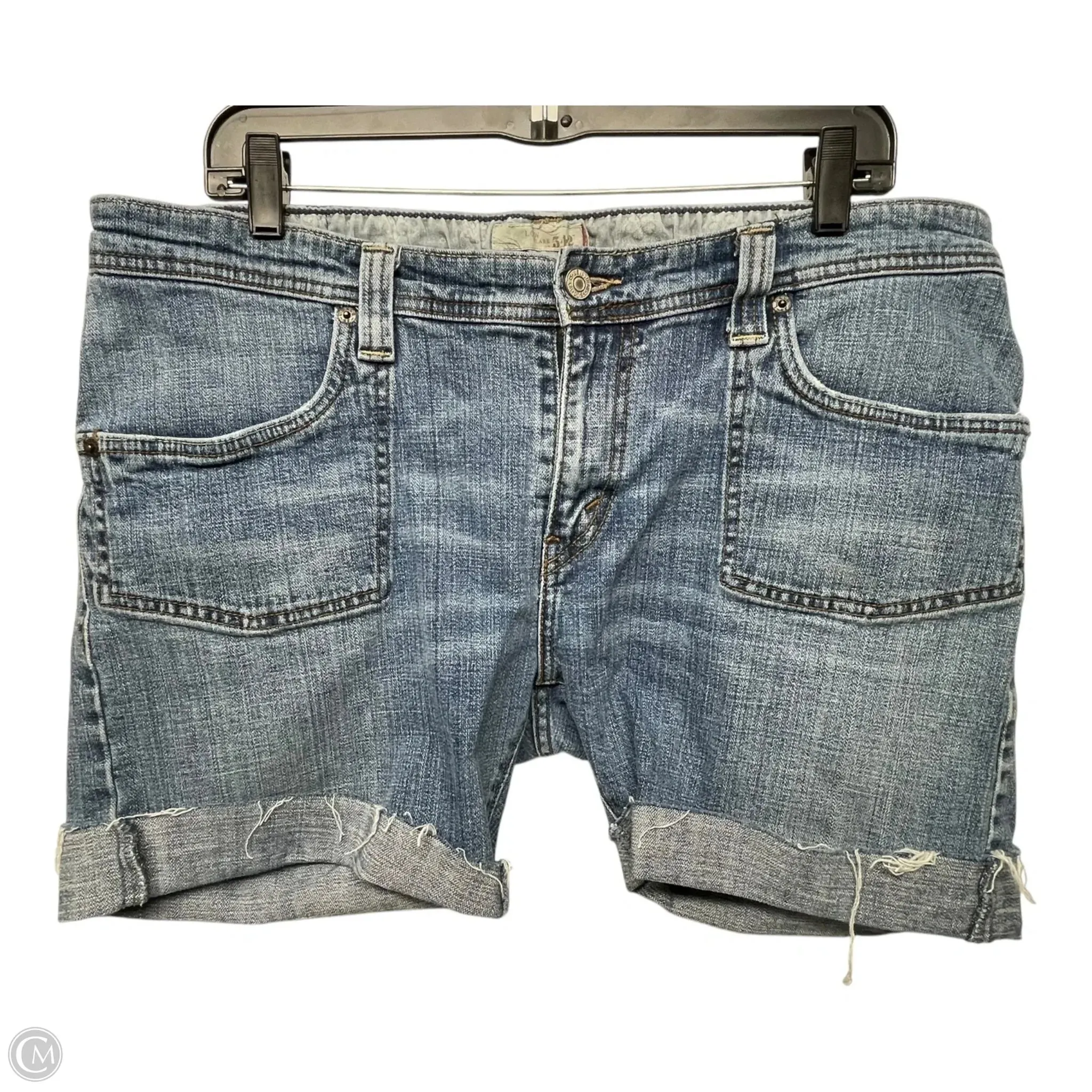 Shorts By Levis In Blue Denim, Size: 16