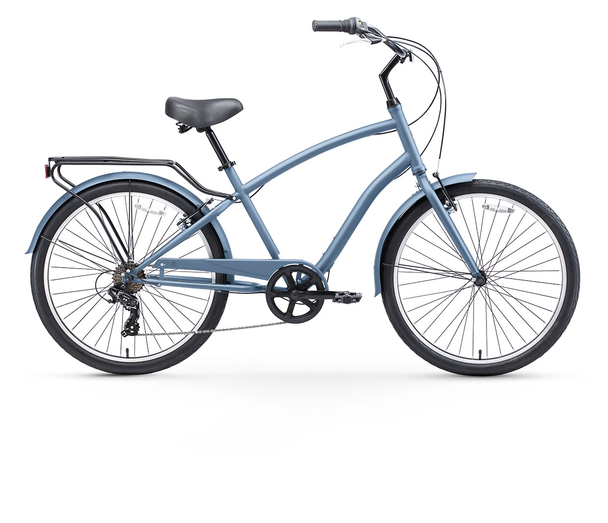 sixthreezero EVRYjourney Men's 26" 7 Speed Steel Touring Hybrid Bicycle