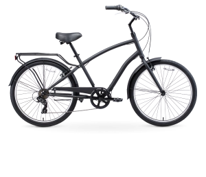 sixthreezero EVRYjourney Men's 26" 7 Speed Steel Touring Hybrid Bicycle