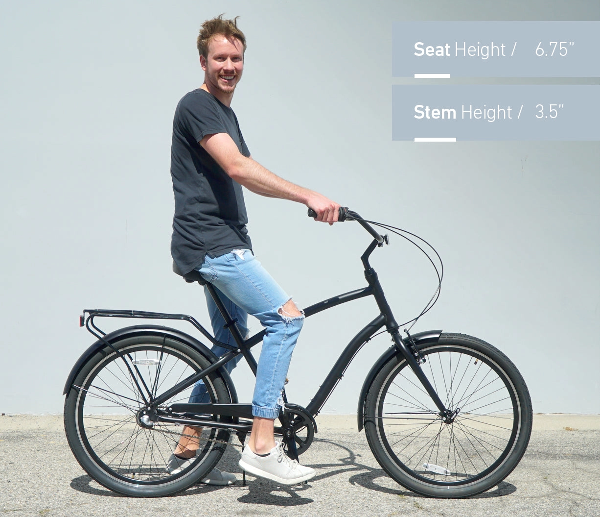sixthreezero EVRYjourney Men's 26" 7 Speed Steel Touring Hybrid Bicycle