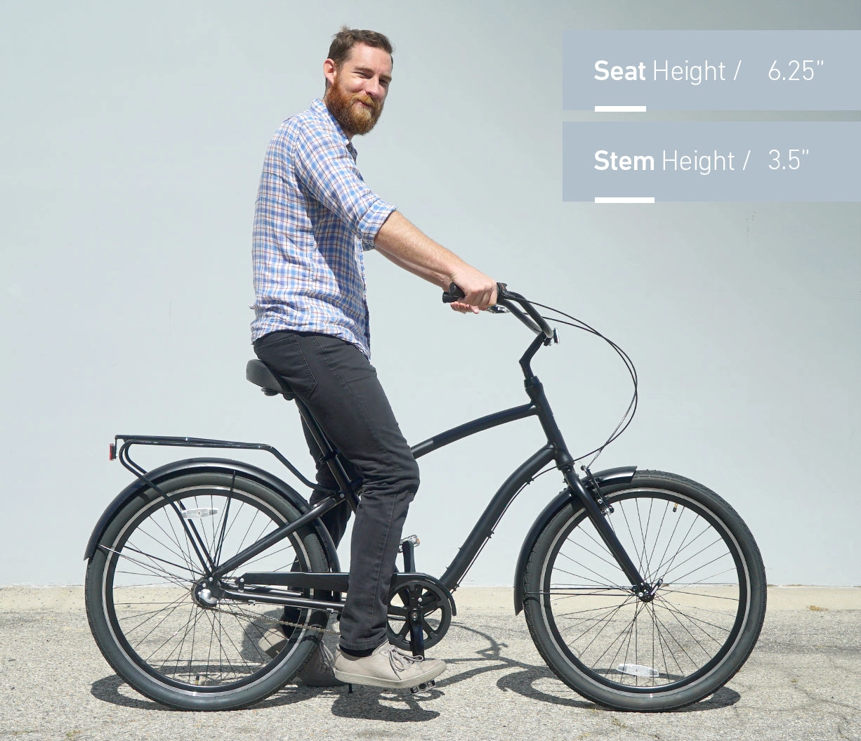 sixthreezero EVRYjourney Men's 26" 7 Speed Steel Touring Hybrid Bicycle