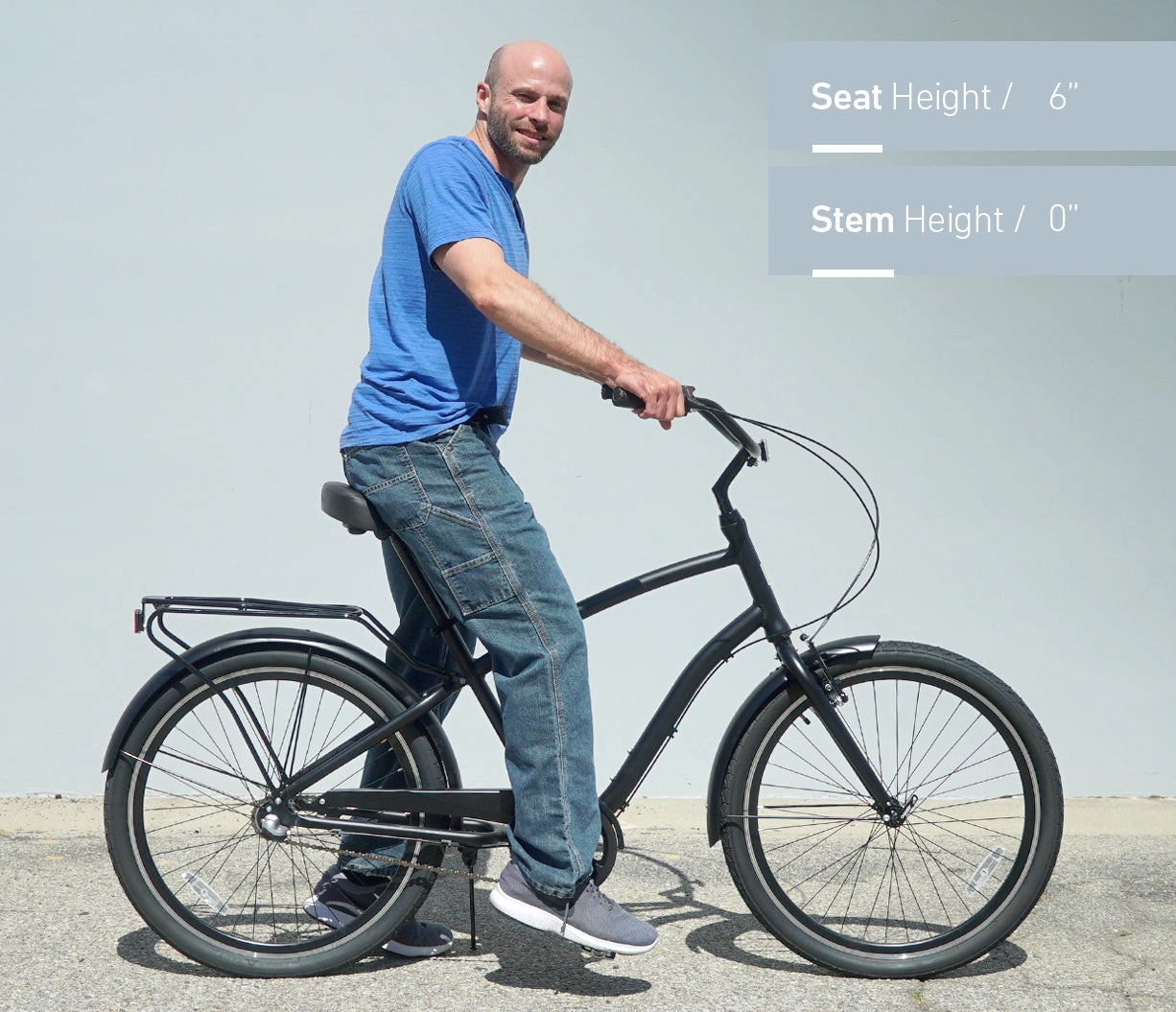 sixthreezero EVRYjourney Men's 26" 7 Speed Steel Touring Hybrid Bicycle