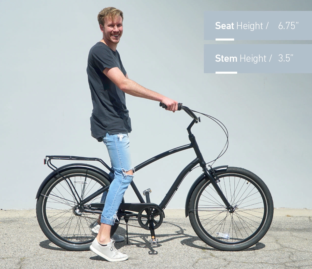 sixthreezero EVRYjourney Men's 26" 7 Speed Steel Touring Hybrid Bicycle