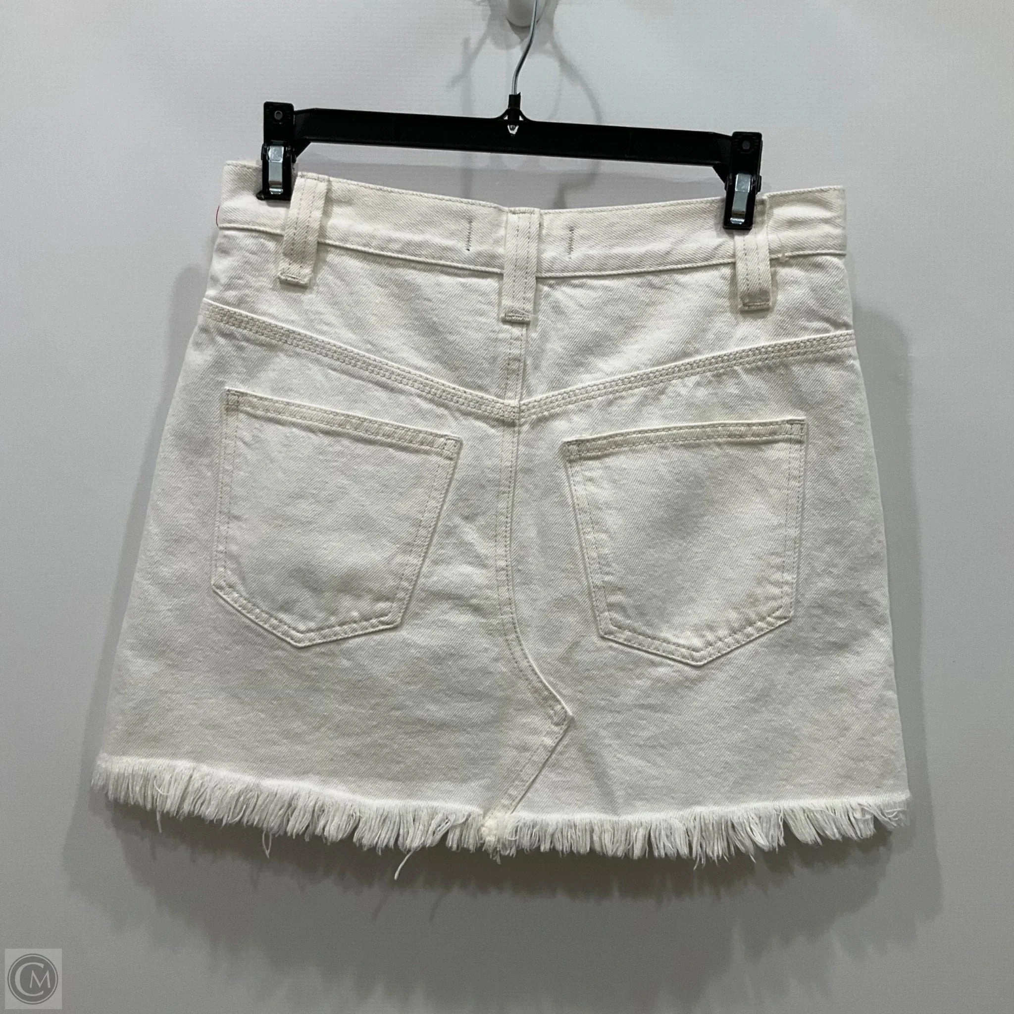 Skirt Mini & Short By We The Free In White Denim, Size: 4