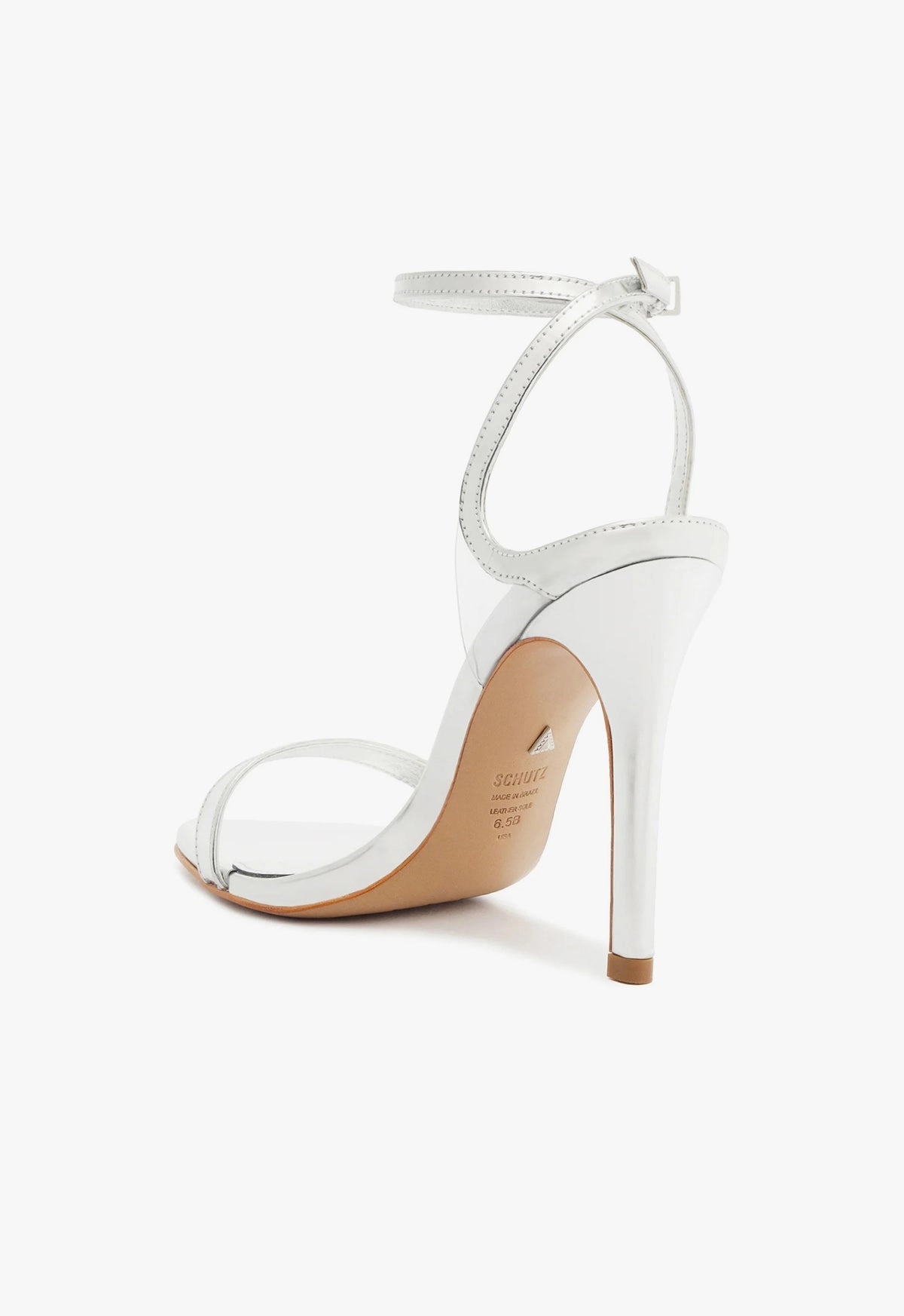 Skye Vinyl & Specchio Leather Sandal