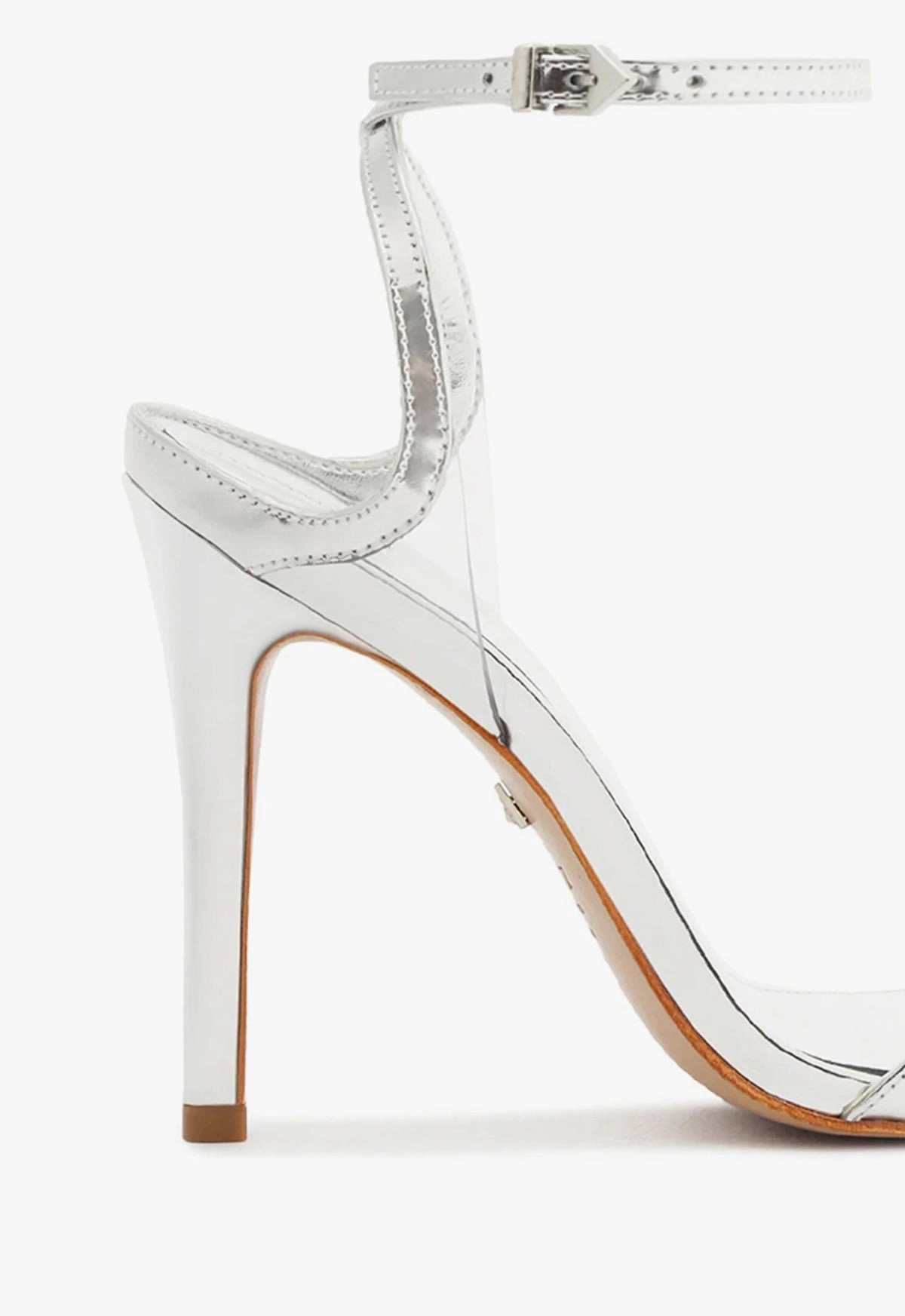 Skye Vinyl & Specchio Leather Sandal