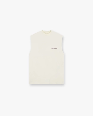 Team 247 Oversized Tank - Cream