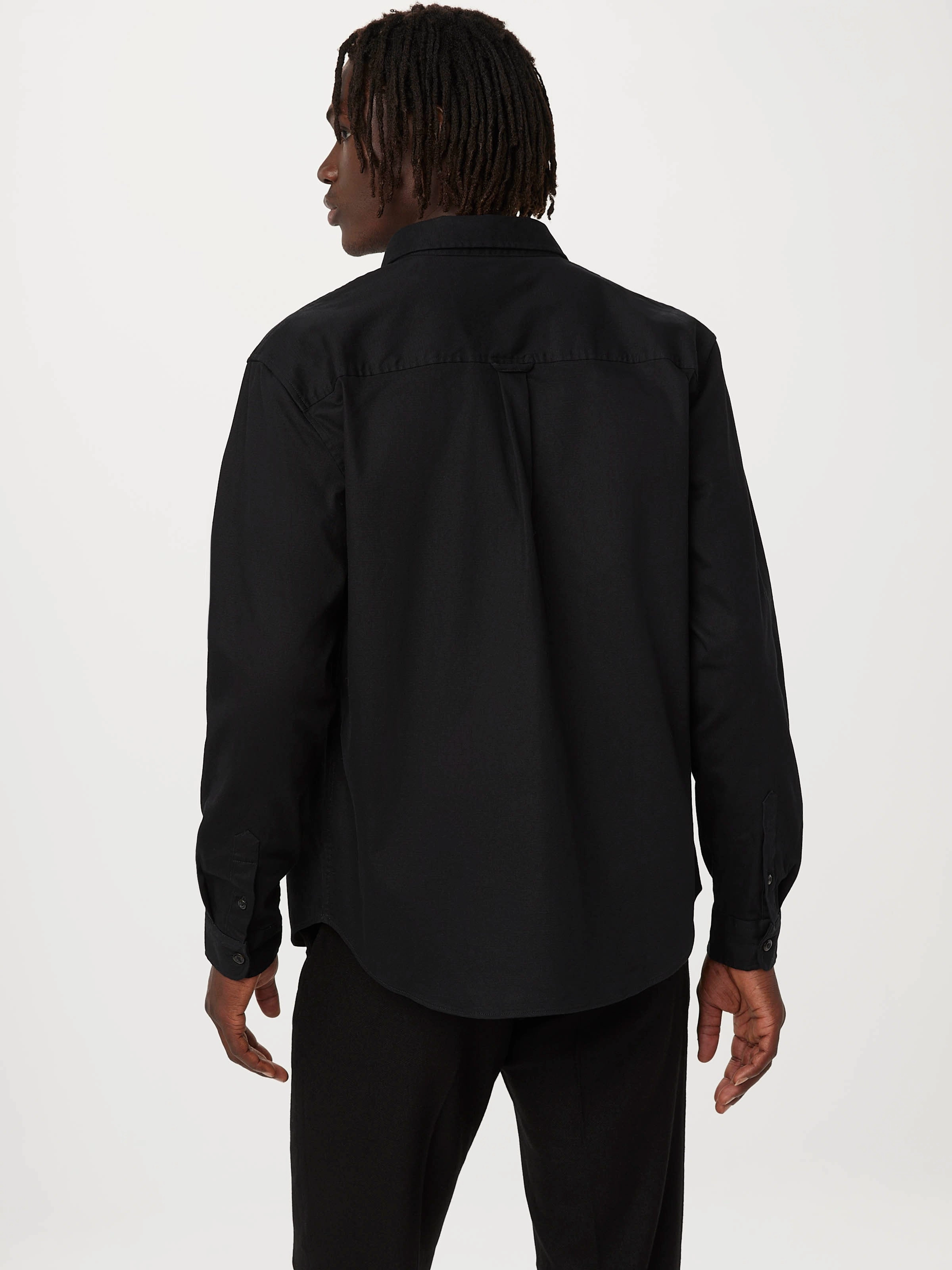 The Utility Shirt  in Black