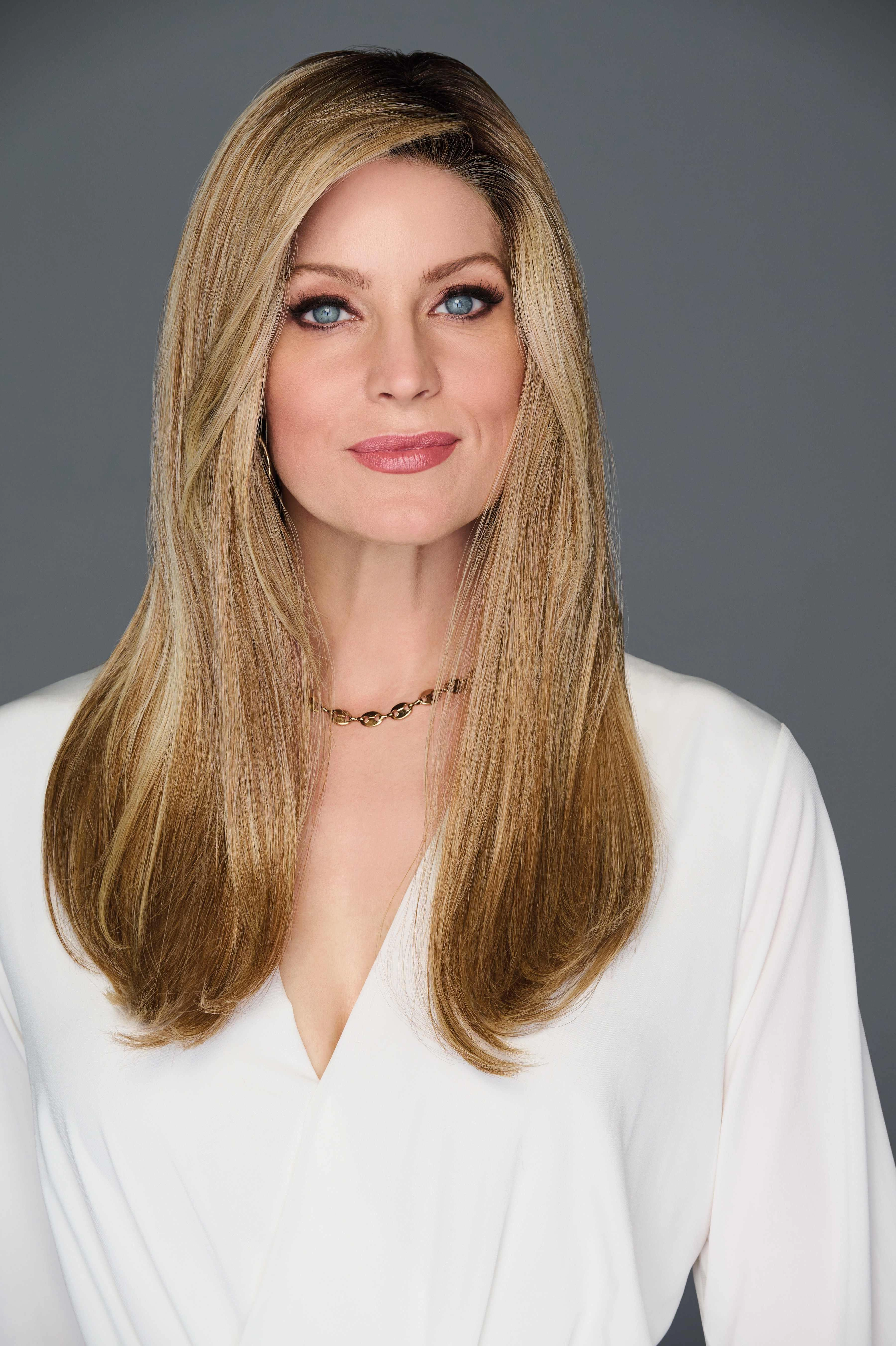 Top Billing 18" Hairpiece by Raquel Welch | Heat Friendly Synthetic (Mono) Topper