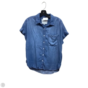 Top Short Sleeve By Clothes Mentor In Blue Denim, Size: S