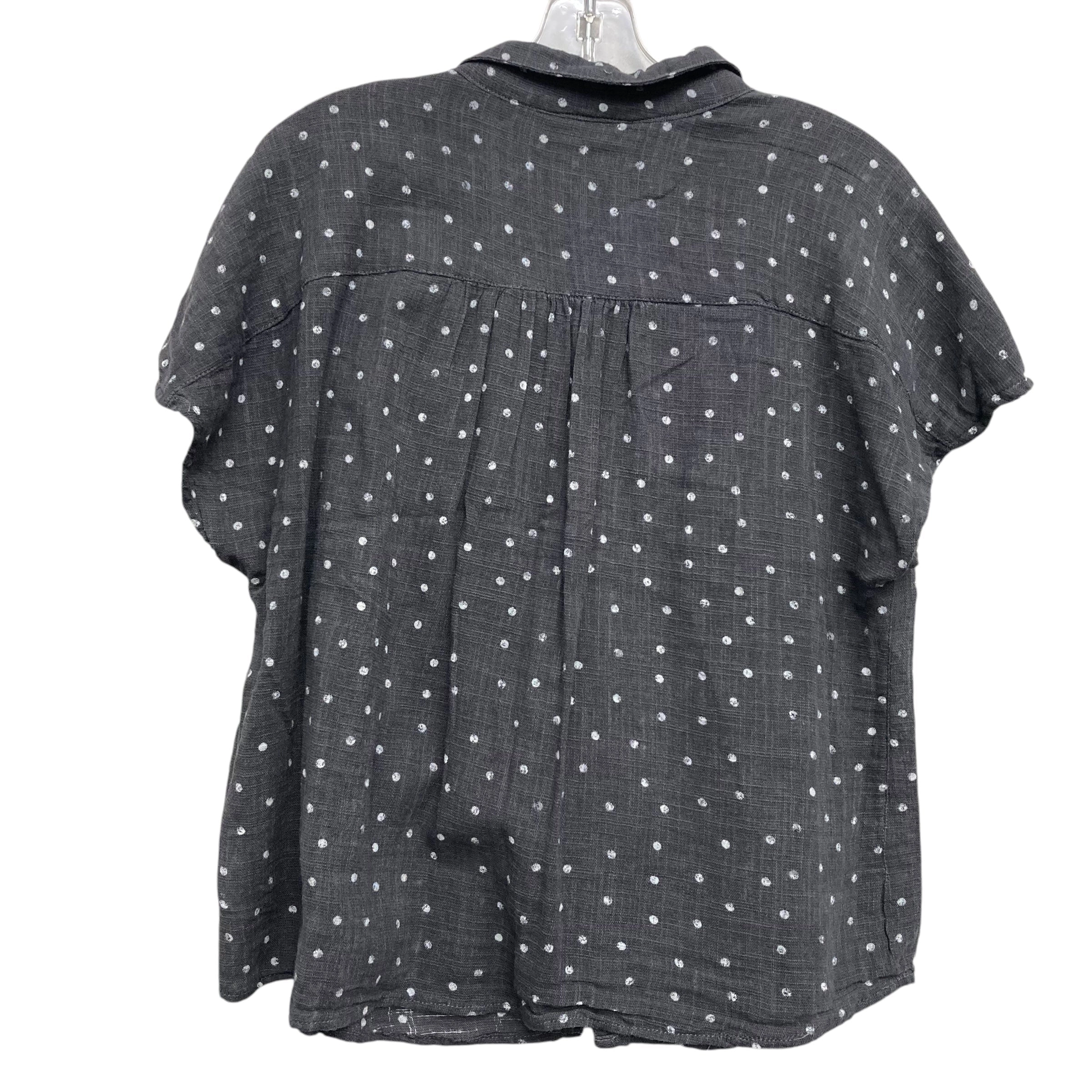 Top Sleeveless By Universal Thread In Polkadot Pattern, Size:Xl