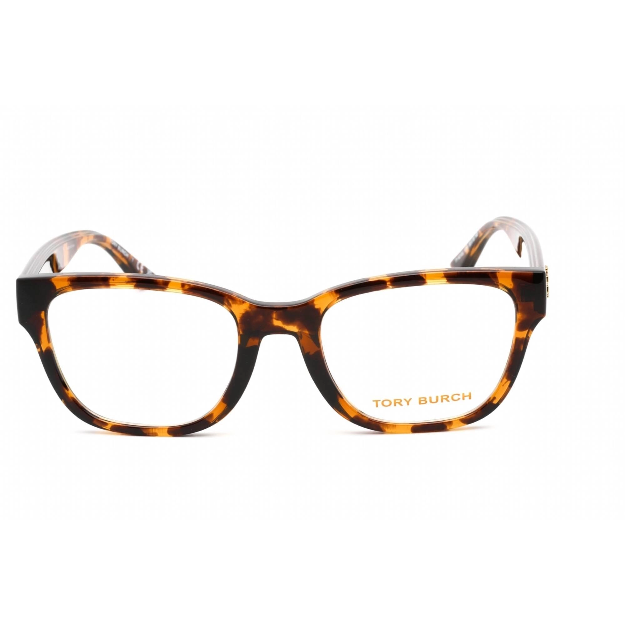 Tory Burch Women's Eyeglasses - Rectangular Shape Dark Tortoise Frame | 0TY4010U 1519