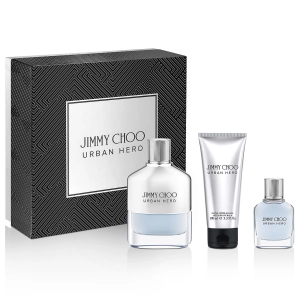 Urban Hero by Jimmy Choo 100ml EDP 3 Piece Gift Set