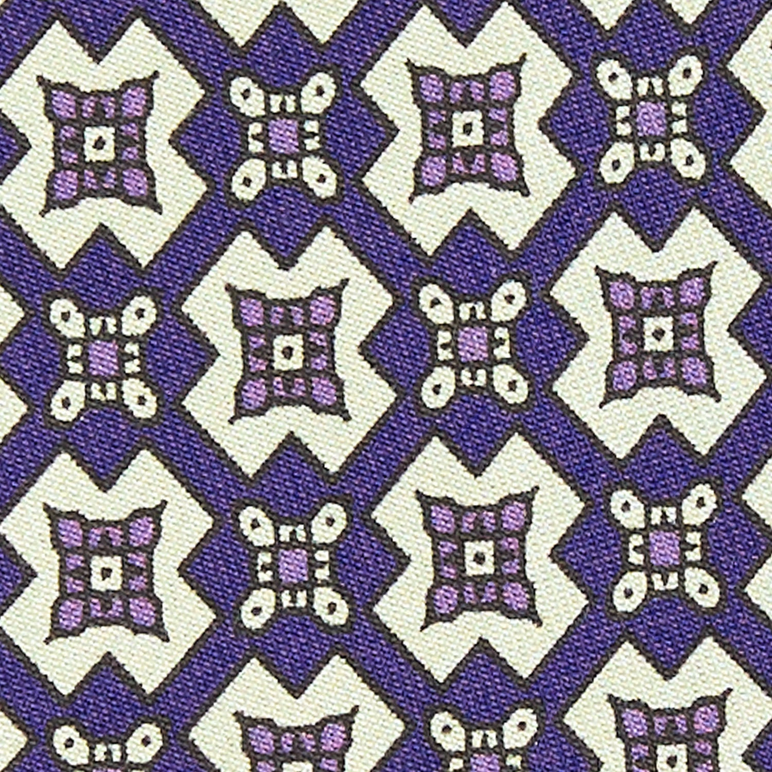 VIOLET SILK TIE