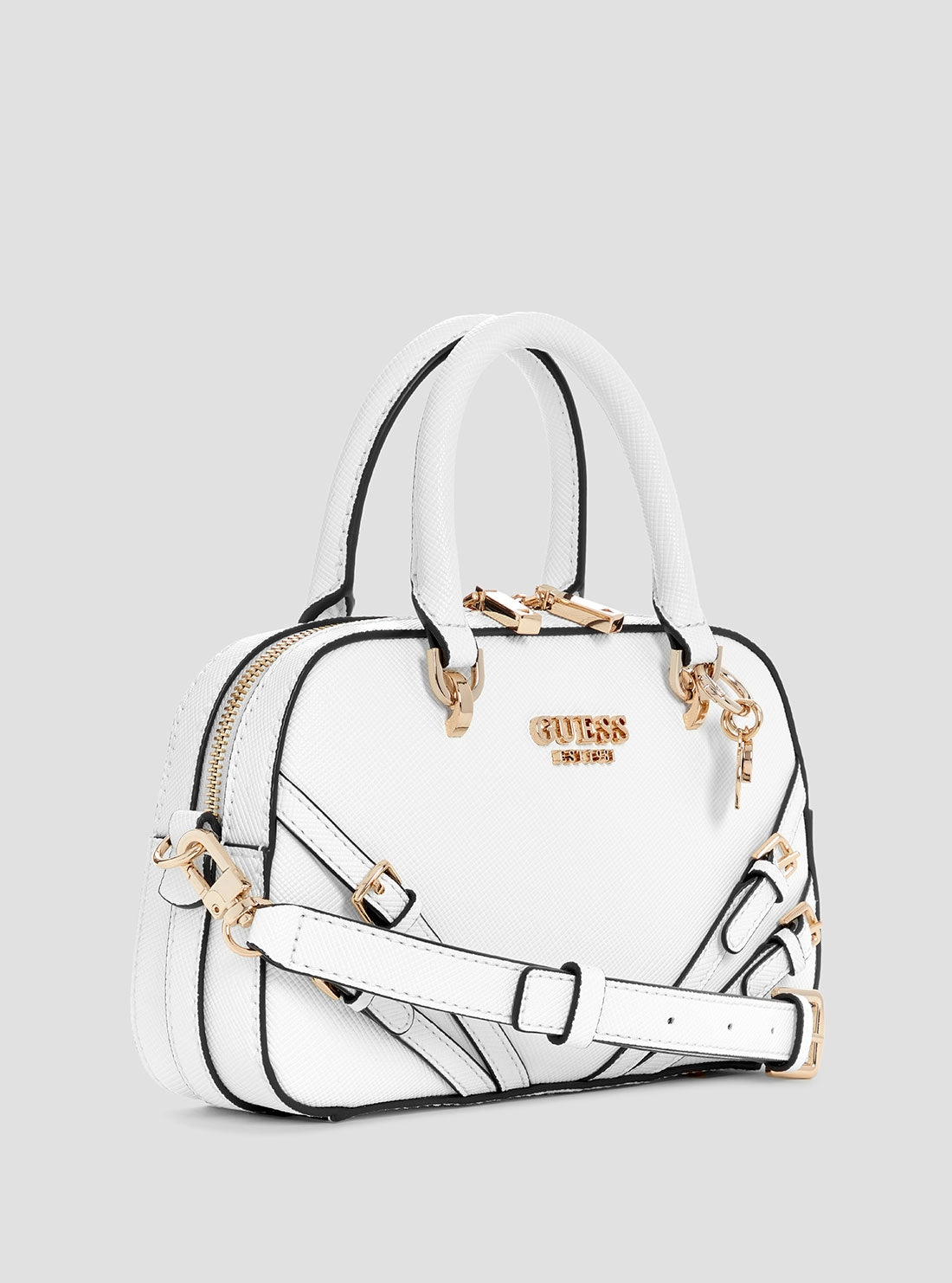 White Bramina Small Satchel
