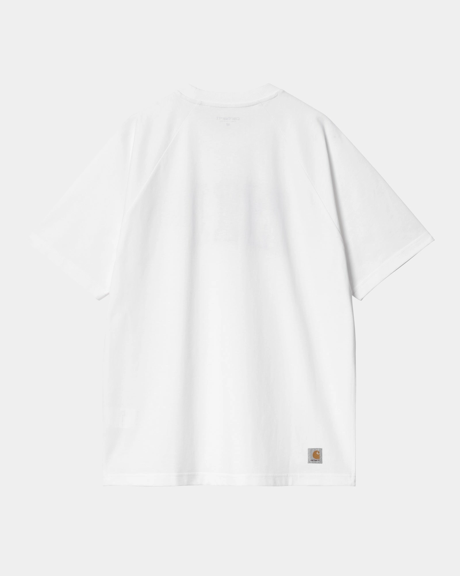 WIP T-Shirt | White / Dusky Blue